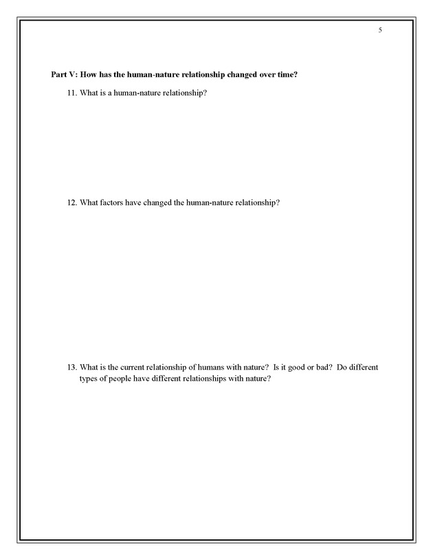 Are Humans Natural? Human-Nature Relational Values through Time - Main 14